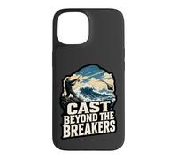 Carcasa para iPhone 15 Cita de ambición de Pesca Cast Beyond That Breakers