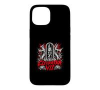 Carcasa para iPhone 15 Cleopatra VII Jeroglíficos de Serpiente Egipcia