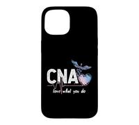 Carcasa para iPhone 15 CNA Love What You Do Heartbeat Funny