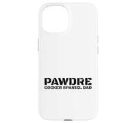 Carcasa para iPhone 15 Cocker Spaniel Dad Dog Lover Canine Owner Design