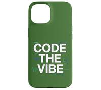 Carcasa para iPhone 15 Code The Vibe Diseño de codificación para desarrolladores Coders
