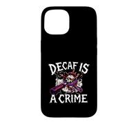 Carcasa para iPhone 15 Coffee Lover Espresso Skull Decaf Is A Crime