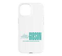 Carcasa para iPhone 15 Colección Althea Gibson | Campeona de Tenis | Abierto de Francia