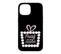 Carcasa para iPhone 15 Collar de Perlas Clase Lady Pearls Are Always Approappropriate
