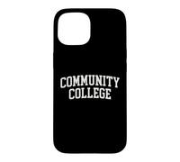 Carcasa para iPhone 15 Community College Arched College Fuente Divertido