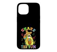 Carcasa para iPhone 15 Comparte la Divertida Fiesta de Frutas y Frutas del Cinco de Mayo con Aguacate