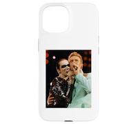 Carcasa para iPhone 15 Concierto de Annie Lennox & David Bowie Freddie Mercury en Vivo