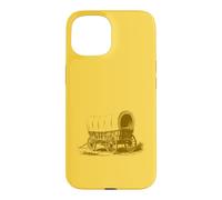 Carcasa para iPhone 15 Conestoga Wagon 1800s Style Vintage Inspired Throwback Vibes