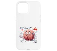 Carcasa para iPhone 15 Conexión Cerebral Perdió El Estrés Tec