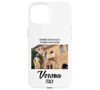 Carcasa para iPhone 15 Cool Verona Italy The Romeo & Juliet Illustration Graphic
