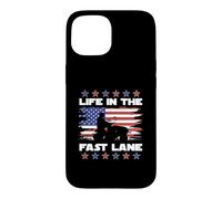 Carcasa para iPhone 15 Cortacésped Racing Gardener Racing Cortacésped