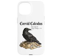 Carcasa para iPhone 15 Córvid Calculus Cuervo Cosas Brillantes Infinity Matemáticas Juego de Palabras