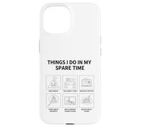 Carcasa para iPhone 15 Cosas Que Hago en mi Tiempo Libre - Baking Lover