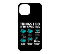 Carcasa para iPhone 15 Cosas Que Hago en mi Tiempo Libre Realidad Virtual VR Gaming