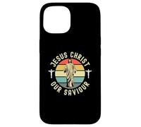 Carcasa para iPhone 15 Cristiana Pascua Jesucristo Nuestros Líderes de Adoración Salvador