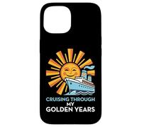 Carcasa para iPhone 15 Cruising Through My Golden Years Jubilado Vacacionista