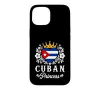 Carcasa para iPhone 15 Cuban Princess Cuba Flag Proud Cuban Girl