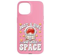Carcasa para iPhone 15 Cute Astronaut GNOME Graphic For Just A Girl Who Loves Space