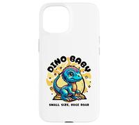 Carcasa para iPhone 15 Cute Dino Baby Cartoon Illustration for Kids