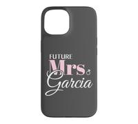 Carcasa para iPhone 15 Cute Engagement Future Mrs Garcia Bachelorette