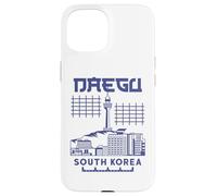 Carcasa para iPhone 15 Daegu Vacation Holiday Bandera de Corea del Sur