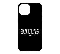 Carcasa para iPhone 15 Dallas Barbed Wire Streetwear Texas Throwback Style