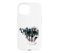 Carcasa para iPhone 15 Dame la Libertad como Dame la Muerte