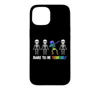 Carcasa para iPhone 15 Dare to Be Yourself Shirt | Cute LGBT Pride T-Shirt
