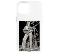 Carcasa para iPhone 15 Dave Mason Traffic Live Rock Guitarrista por Dick Barnatt