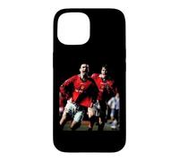 Carcasa para iPhone 15 David Beckham Eric Cantona Goal Celebration Man United Football