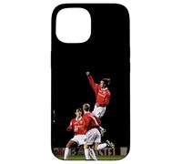 Carcasa para iPhone 15 David Beckham Scholes Man Utd Goal Copa Mundial de Fútbol 1998