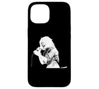 Carcasa para iPhone 15 Debbie Harry Blondie De una Manera u Otra en Vivo 1980