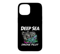 Carcasa para iPhone 15 Deep Sea Drone Pilot ROV Submarine Squid