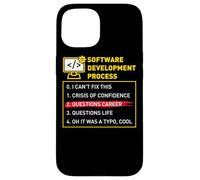Carcasa para iPhone 15 Desarrollo de Software Ingeniero de Procesos Desarrollador Coder Geek
