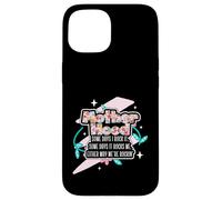 Carcasa para iPhone 15 Día de la Madre Orgullosa Mamá Maternidad Algunos Días I Rock It