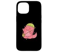 Carcasa para iPhone 15 Dino con Bolso Dinosaur Age