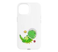 Carcasa para iPhone 15 Dinosaurios Astronauta - Perdidos en el Espacio - Donde Estoy - Dinosaurio