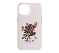 Carcasa para iPhone 15 Dios Azteca México mitología Xolotl Masculino Femenino