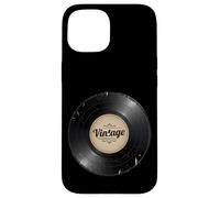 Carcasa para iPhone 15 Disco de Vinilo Retro Música 70s 80s Old School