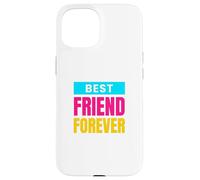 Carcasa para iPhone 15 Diseño de Letras Best Friend Forever