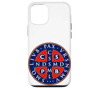 Carcasa para iPhone 15 Diseño de medalla de San Benito