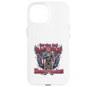Carcasa para iPhone 15 Diseño de Tributo a la Libertad de Servicio y Sacrificio