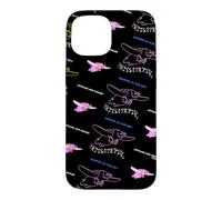 Carcasa para iPhone 15 Disney Dumbo Pink Elephants Sensational Marvel in the Sky