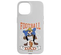 Carcasa para iPhone 15 Disney Football Dad Sports Goofy Father's Day Gift