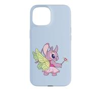 Carcasa para iPhone 15 Disney Lilo & Stitch Angel Halloween Fairy Trick-or-Treat