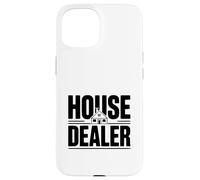 Carcasa para iPhone 15 Distribuidor de Casas Humor Divertido de inversión inmobiliaria