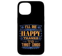 Carcasa para iPhone 15 Divertida Carta del Tarot sarcástico místico Oculto más allá Humor