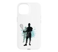 Carcasa para iPhone 15 Dominando la cancha de Squash