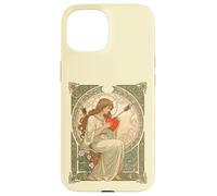 Carcasa para iPhone 15 Donde el Amor Duele Vintage Art Nouveau Romance