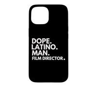 Carcasa para iPhone 15 Dope Latino Man Director de Cine Latin Heritage Hispanic Pride